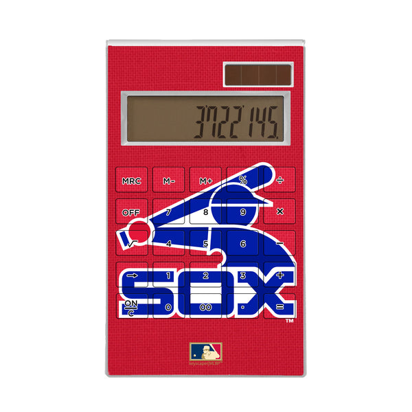 Chicago White Sox 1976-1981 - Cooperstown Collection Solid Desktop Calculator