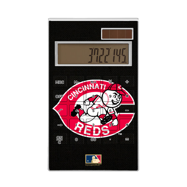 Cincinnati Reds 1978-1992 - Cooperstown Collection Solid Desktop Calculator