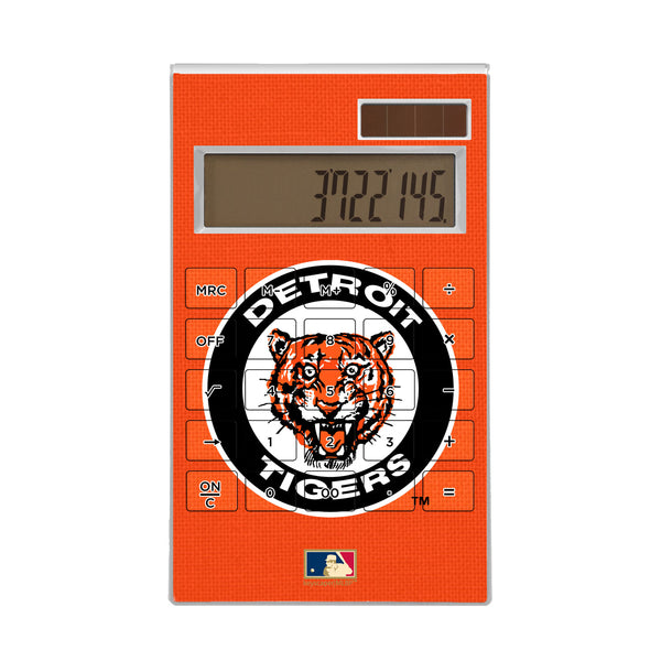 Detroit Tigers 1961-1963 - Cooperstown Collection Solid Desktop Calculator