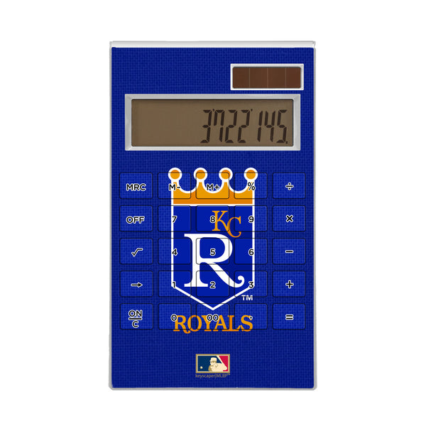 Kansas City Royals 1969-1978 - Cooperstown Collection Solid Desktop Calculator
