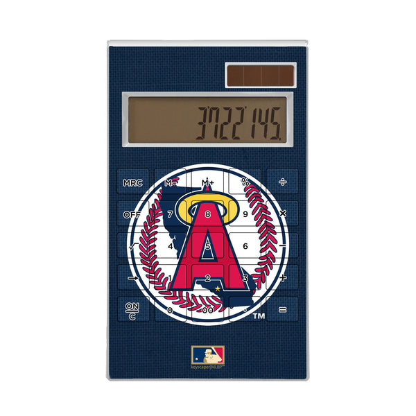 LA Angels 1986-1992 - Cooperstown Collection Solid Desktop Calculator