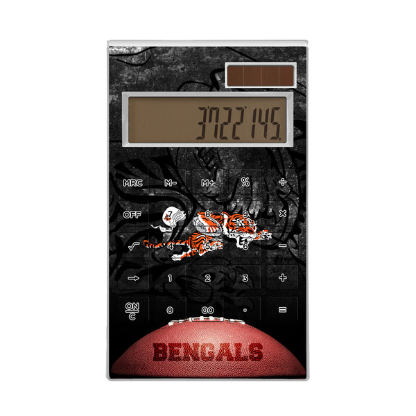 Cincinnati Bengals Legendary Desktop Calculator