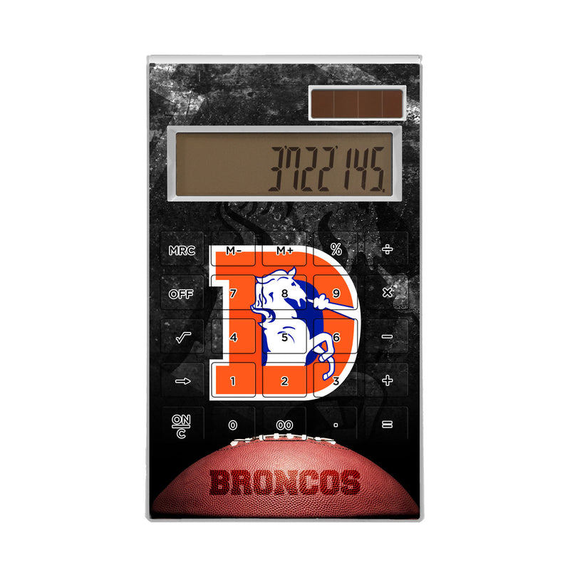 Denver Broncos 1993-1996 Historic Collection Legendary Desktop Calculator