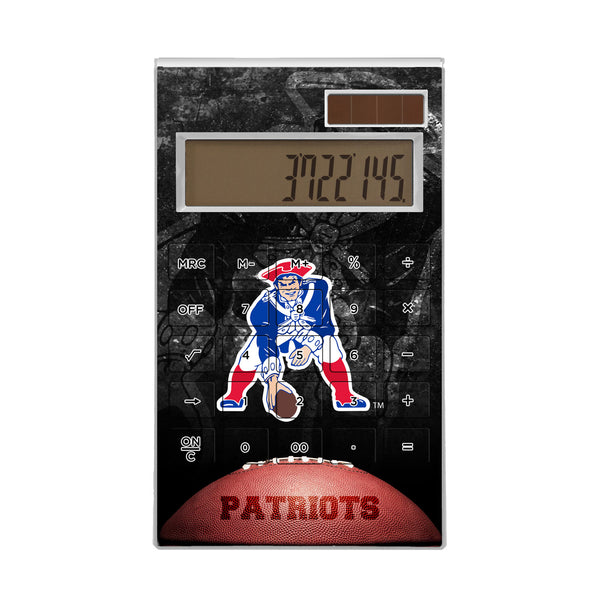 New England Patriots Legendary Desktop Calculator