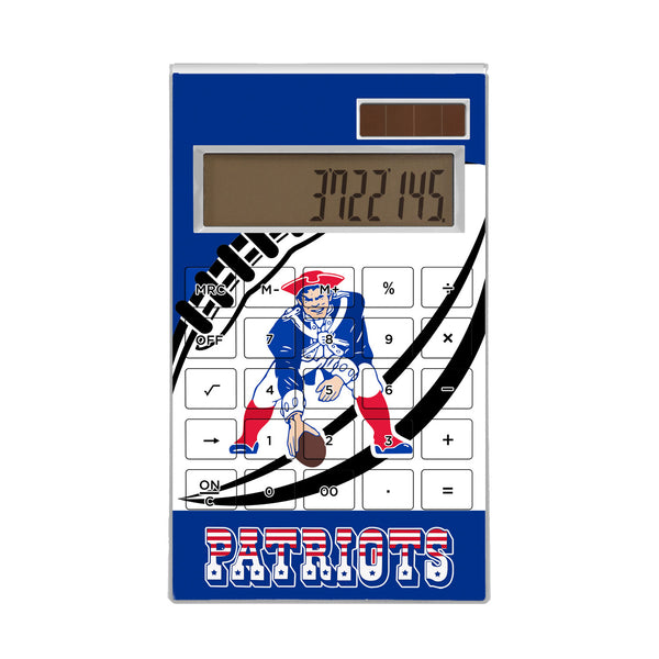 New England Patriots Passtime Desktop Calculator