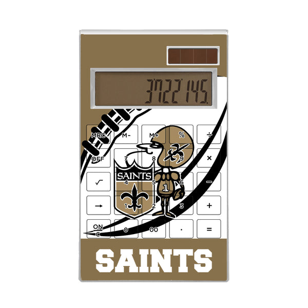 New Orleans Saints Passtime Desktop Calculator