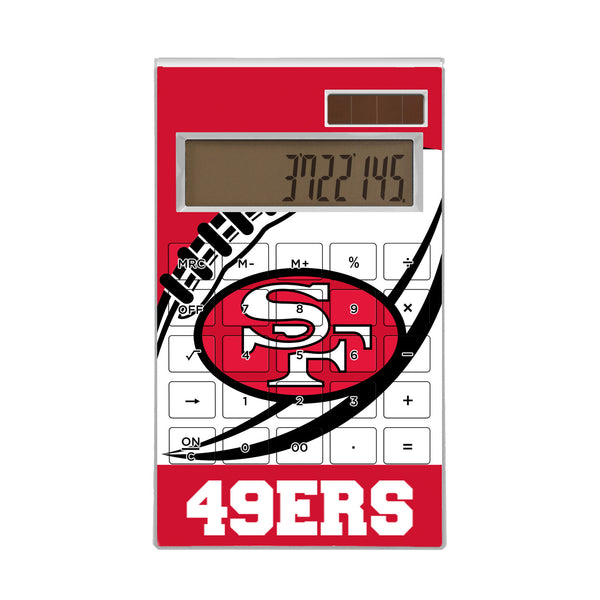 San Francisco 49ers Passtime Desktop Calculator