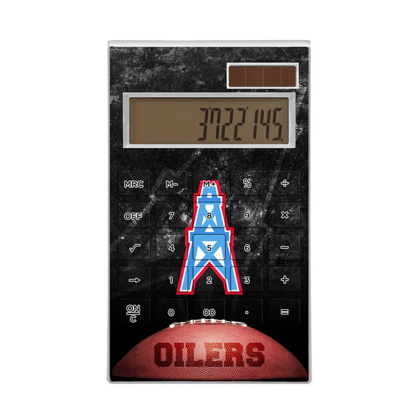 Houston Oilers Legendary Desktop Calculator