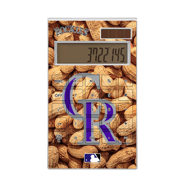 Colorado Rockies Peanuts Desktop Calculator