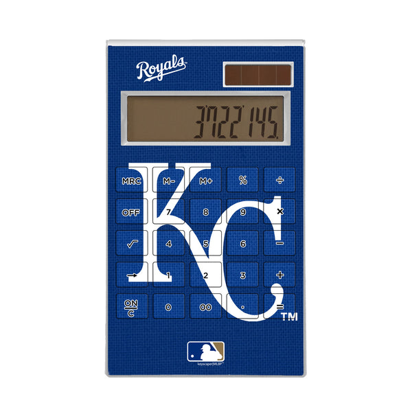 Kansas Royals Solid Desktop Calculator