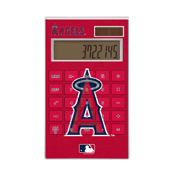 Los Angeles Angels Solid Desktop Calculator