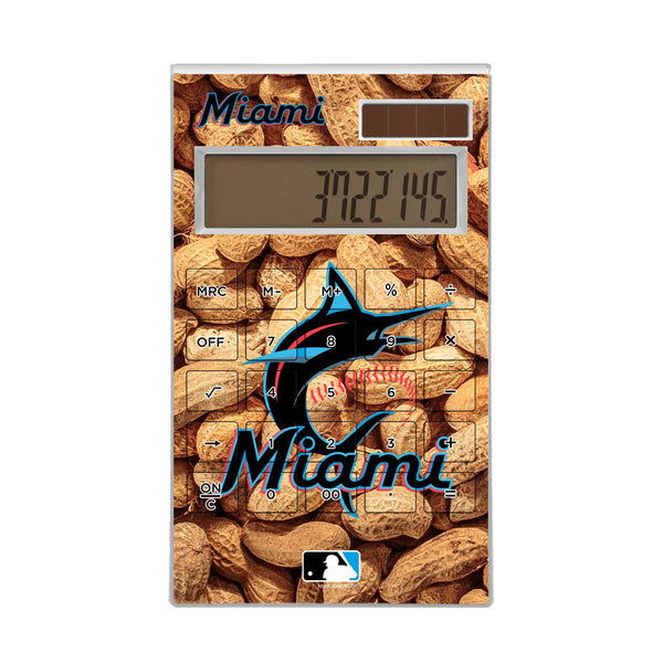 Miami Marlins Peanuts Desktop Calculator