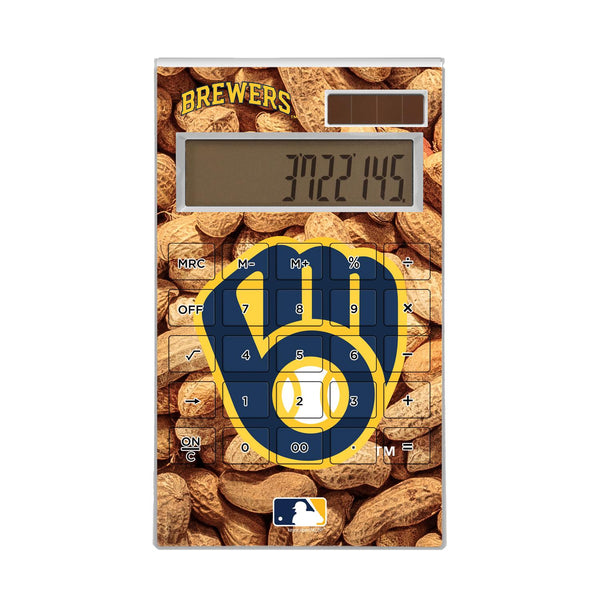 Milwaukee Brewers Peanuts Desktop Calculator