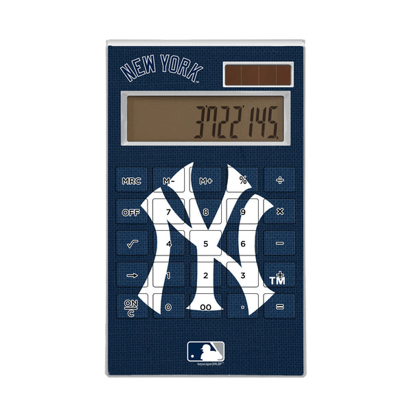 New York Yankees Solid Desktop Calculator