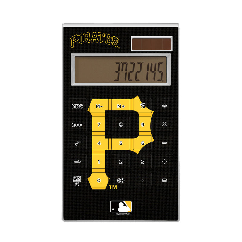 Pittsburgh Pirates Solid Desktop Calculator
