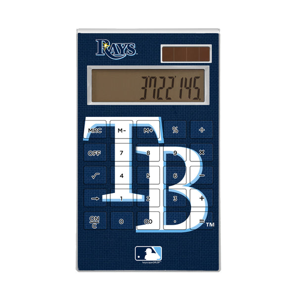 Tampa Bay Rays Solid Desktop Calculator