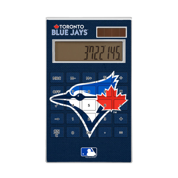 Toronto Blue Jays Solid Desktop Calculator