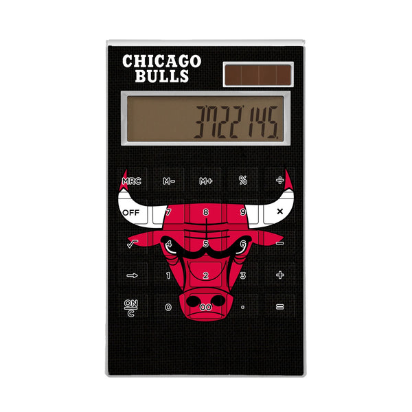 Chicago Bulls Solid Desktop Calculator