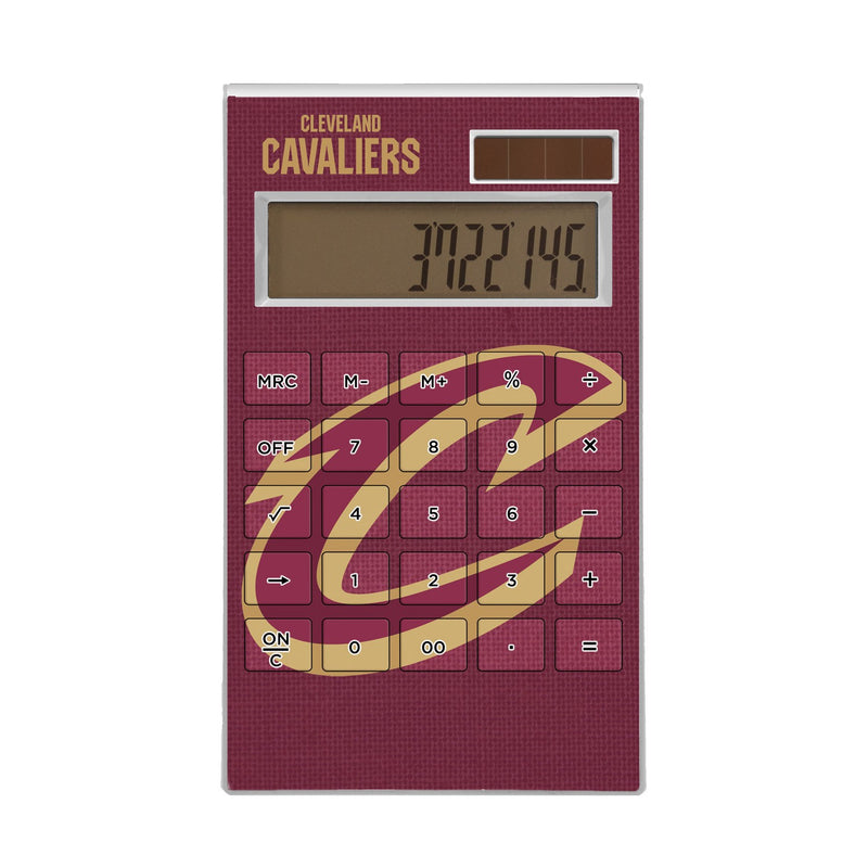 Cleveland Cavaliers Solid Desktop Calculator