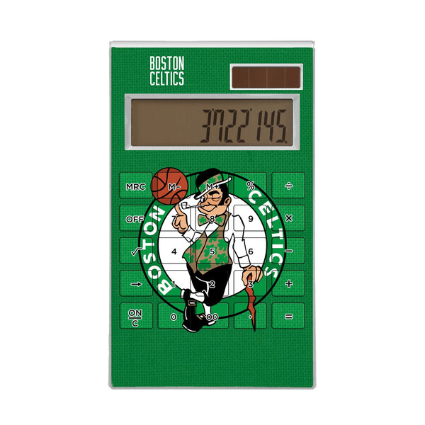Boston Celtics Solid Desktop Calculator