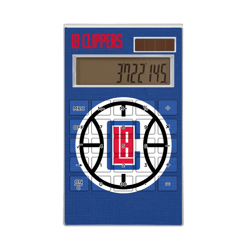 Los Angeles Clippers Solid Desktop Calculator