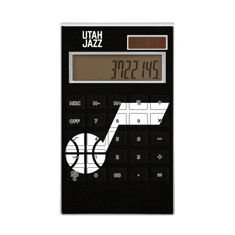 Utah Jazz Solid Desktop Calculator