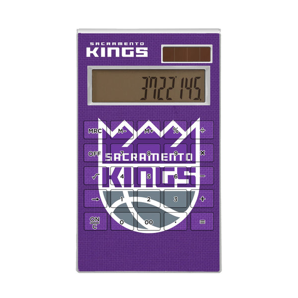 Sacramento Kings Solid Desktop Calculator