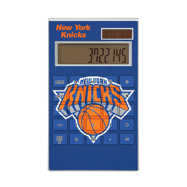 New York Knicks Solid Desktop Calculator