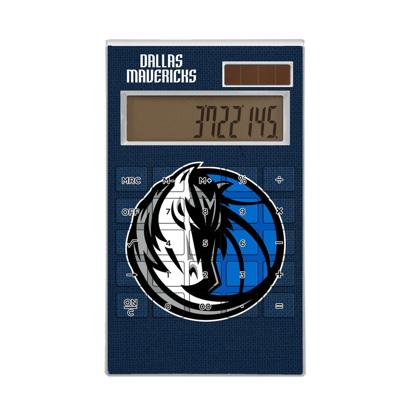 Dallas Mavericks Solid Desktop Calculator