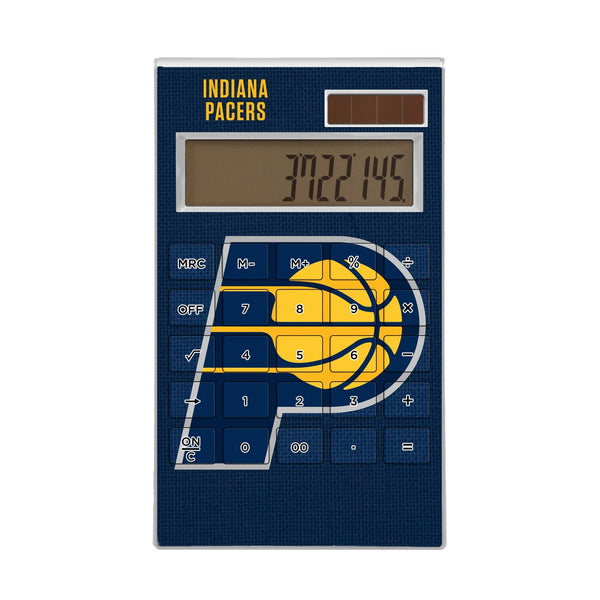 Indiana Pacers Solid Desktop Calculator