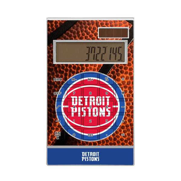 Detroit Pistons Basketball Desktop Calculator