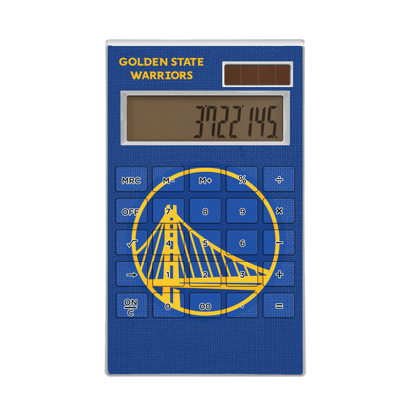 Golden State Warriors Solid Desktop Calculator