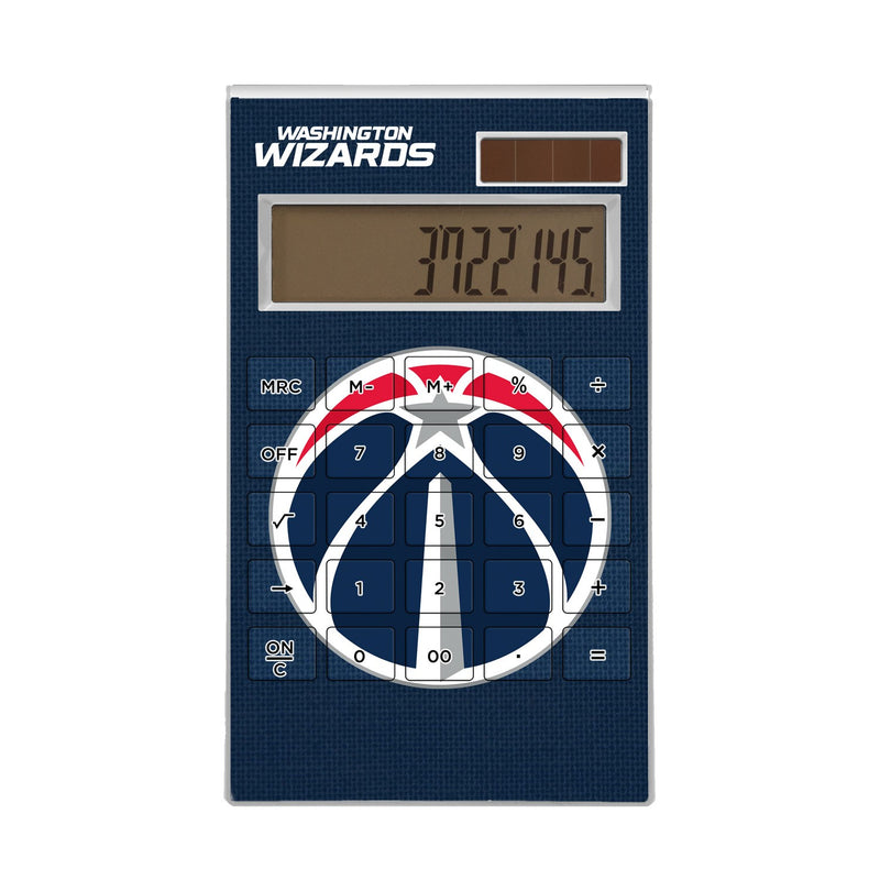 Washington Wizards Solid Desktop Calculator