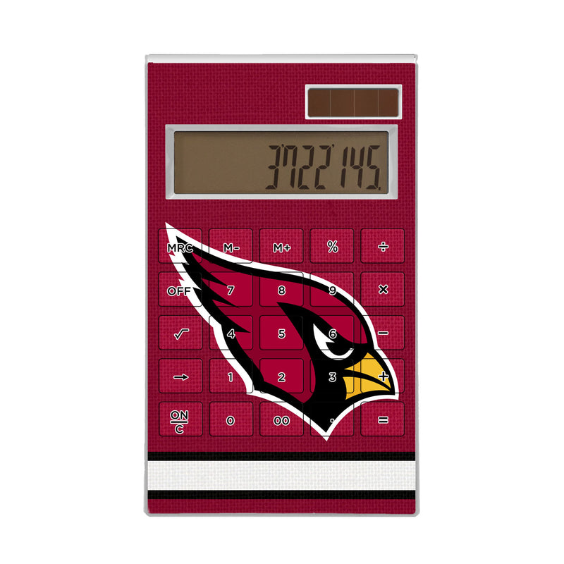 Arizona Cardinals Stripe Desktop Calculator