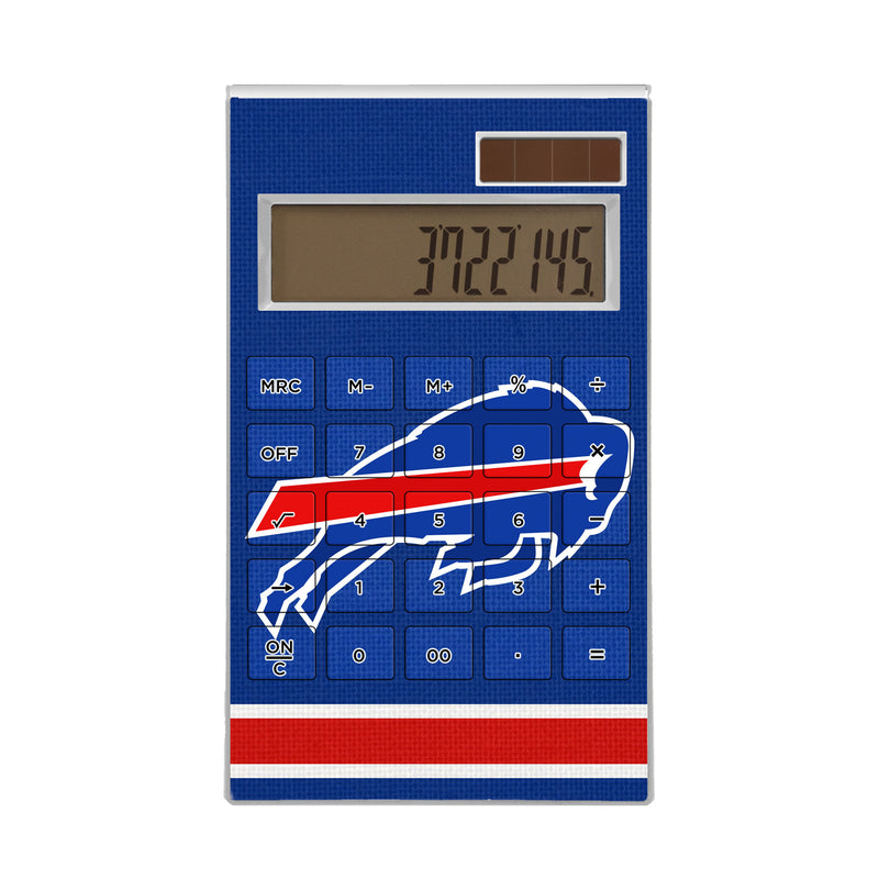 Buffalo Bills Stripe Desktop Calculator