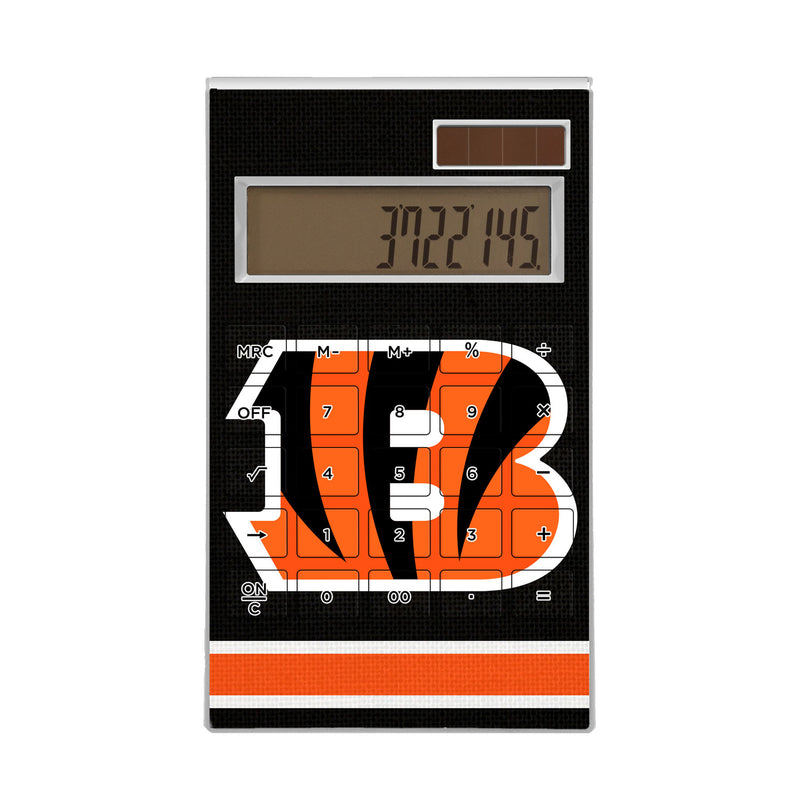 Cincinnati Bengals Stripe Desktop Calculator