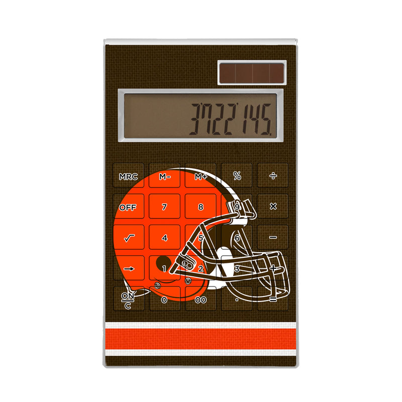 Cleveland Browns Stripe Desktop Calculator