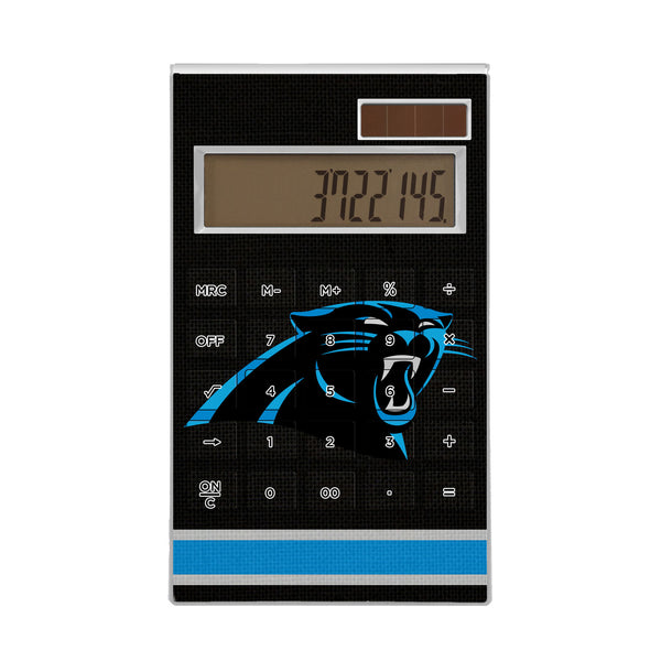 Carolina Panthers Stripe Desktop Calculator