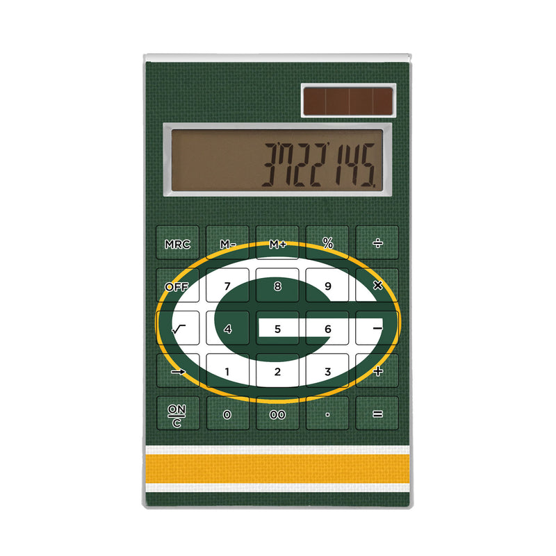 Green Bay Packers Stripe Desktop Calculator