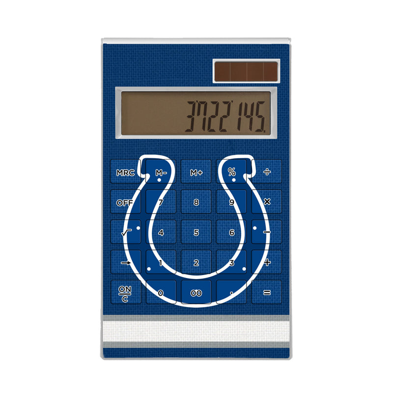 Indianapolis Colts Stripe Desktop Calculator