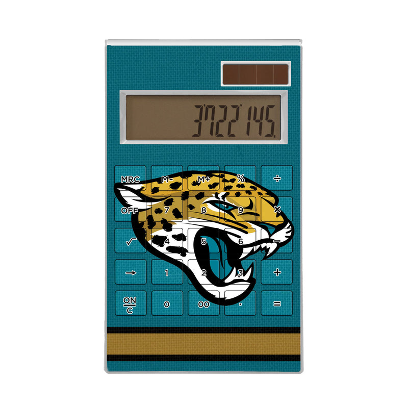 Jacksonville Jaguars Stripe Desktop Calculator