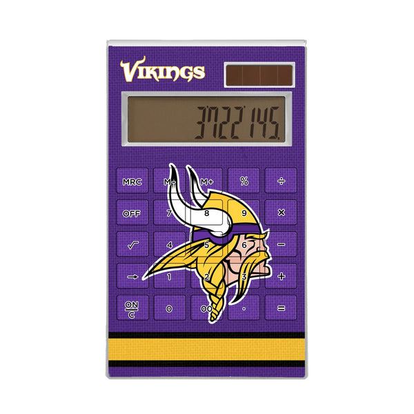 Minnesota Vikings Stripe Desktop Calculator