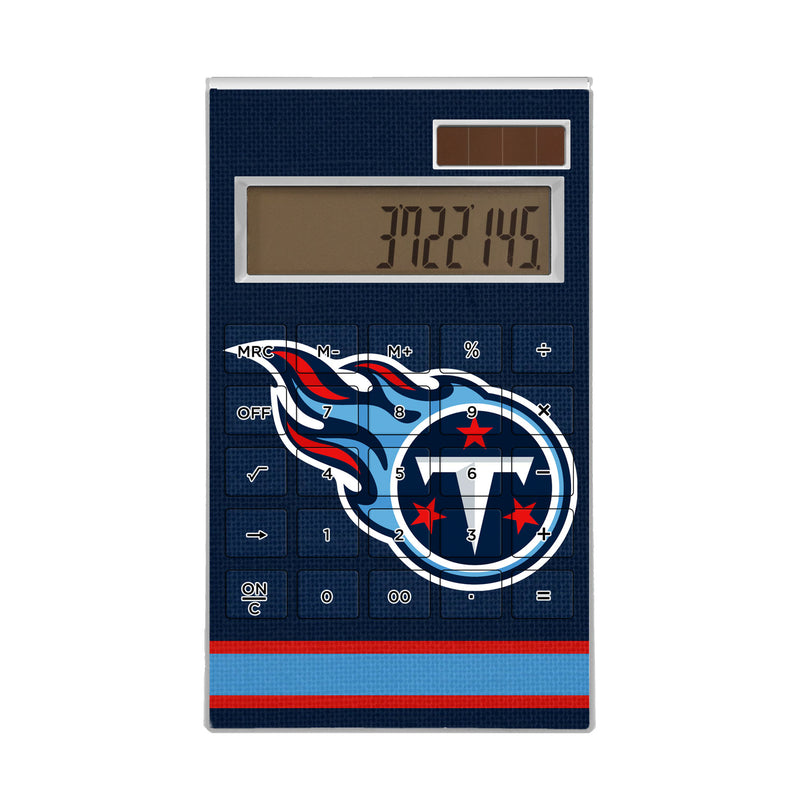 Tennessee Titans Stripe Desktop Calculator