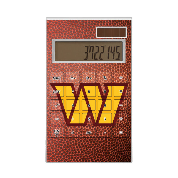 Washington Commanders Football Desktop Calculator