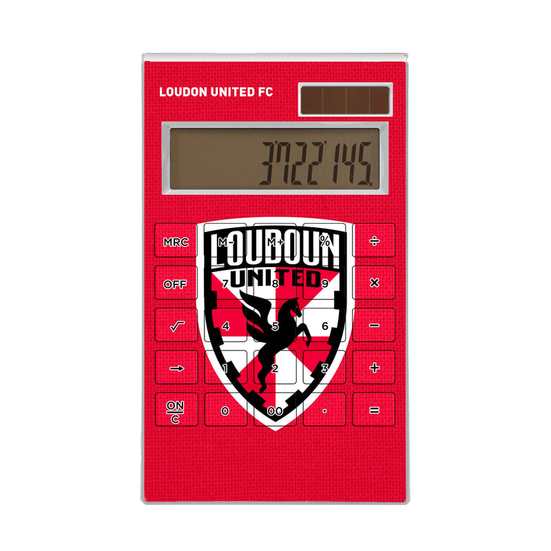 Loudoun United FC  Solid Desktop Calculator