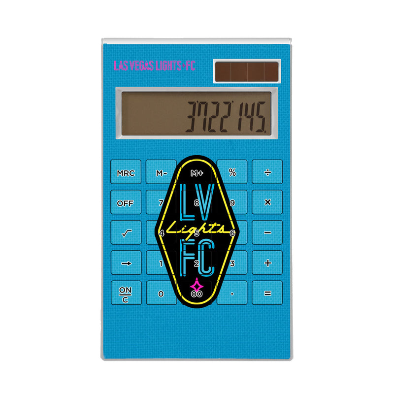 Las Vegas Lights FC  Solid Desktop Calculator