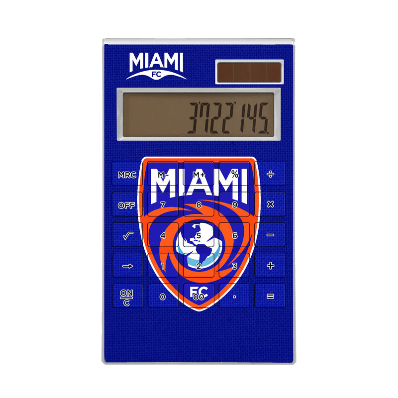 Miami FC  Solid Desktop Calculator