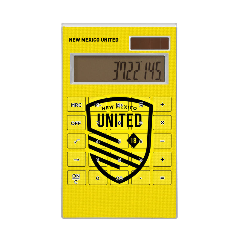 New Mexico United  Solid Desktop Calculator