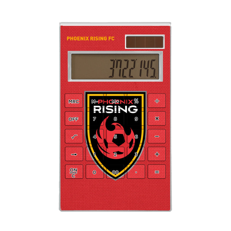 Phoenix Rising FC  Solid Desktop Calculator