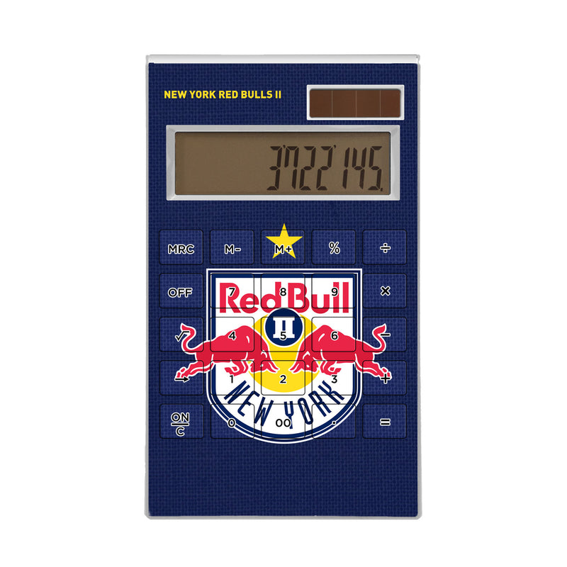 New York Red Bulls II  Solid Desktop Calculator